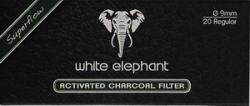Фильтры для курительных трубок White Elephant Charcoal 20 шт