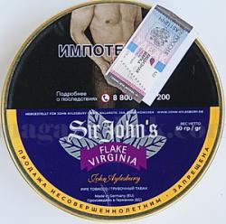 Трубочный табак John Aylesbury Sir John's Flake Virginia (50 гр)