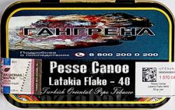 Трубочный табак Pesse Canoe Latakia Flake №40 банка 50 гр